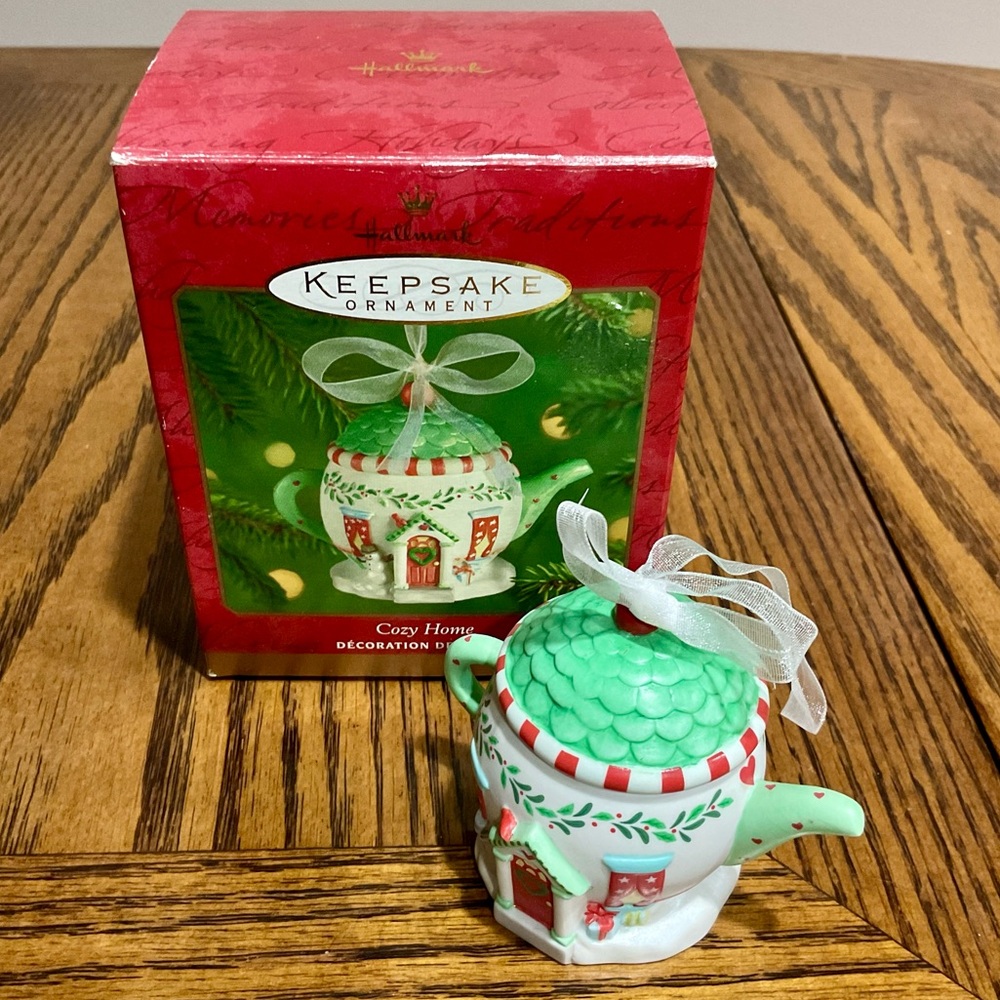 Hallmark teapot ornament